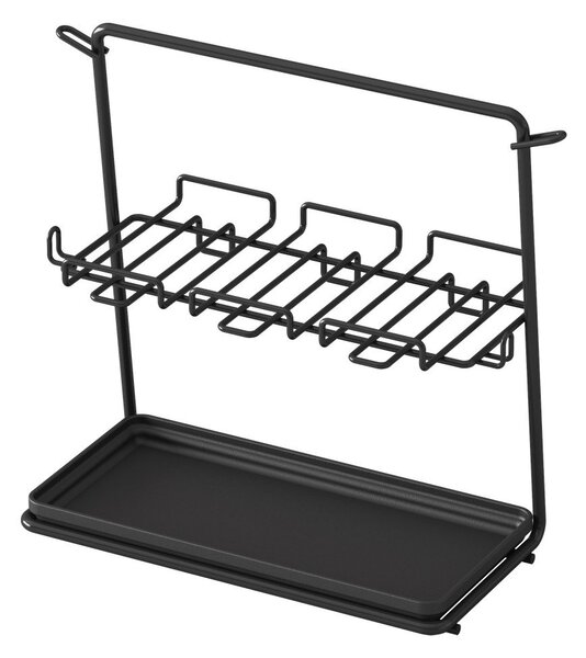 Czarny organizer biurowy My Pocket - Metaltex