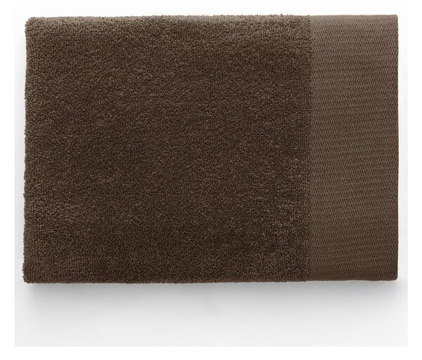Brązowy bawełniany ręcznik frotte 30x50 cm Amari – Restilo
