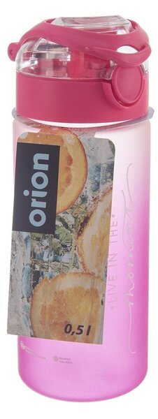 Różowa butelka 500 ml Saga – Orion