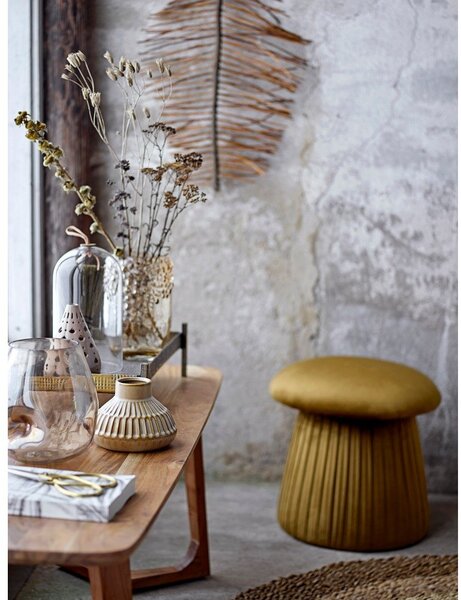 Taboret w kolorze musztardowym Roberta − Bloomingville