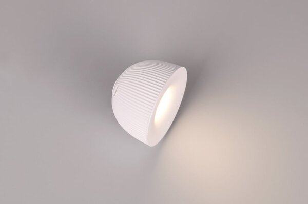 Biała lampa stołowa LED ze ściemniaczem i klipsem (wys. 41 cm) Maxima – Reality