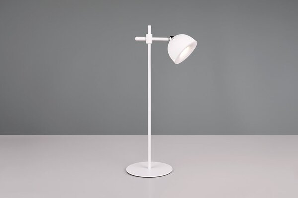 Biała lampa stołowa LED ze ściemniaczem i klipsem (wys. 41 cm) Maxima – Reality