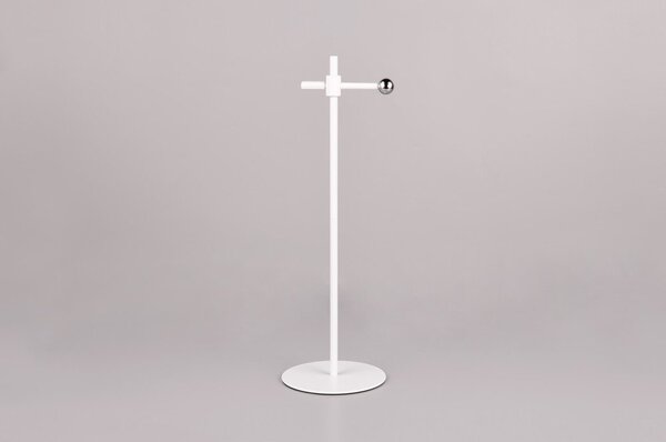 Biała lampa stołowa LED ze ściemniaczem i klipsem (wys. 41 cm) Maxima – Reality