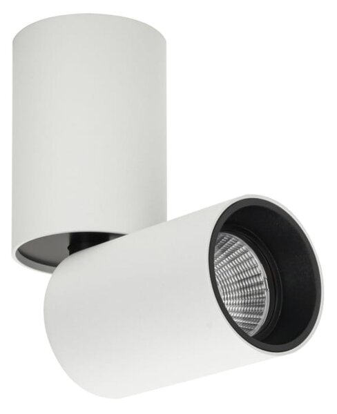 CAMALI tuba sufitowa łamana biała LED 12W 3000K CLN-88018-12W-L-3K