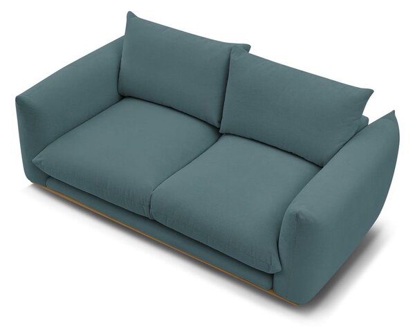 Niebieska sofa 193 cm Ernest – Bobochic Paris