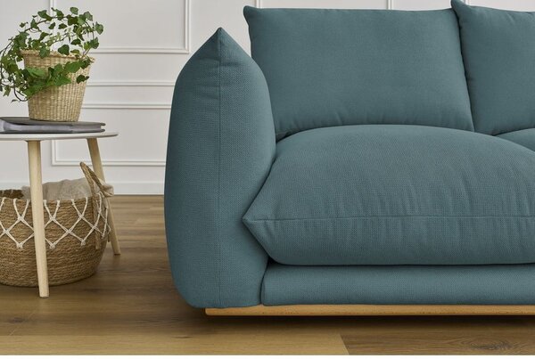 Niebieska sofa 193 cm Ernest – Bobochic Paris
