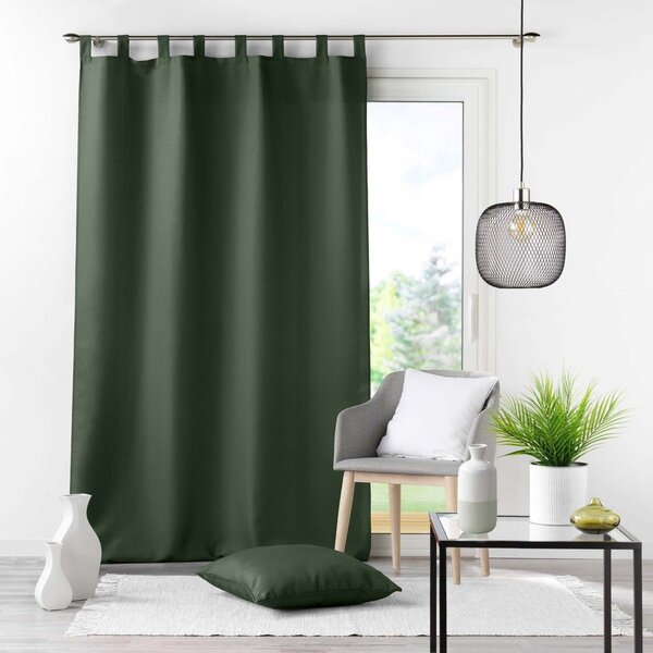 Zasłona w kolorze khaki 140x260 cm Essentiel – douceur d'intérieur