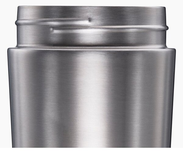Kubek podróżny w granatowo-srebrnym kolorze 450 ml Sipp – Joseph Joseph