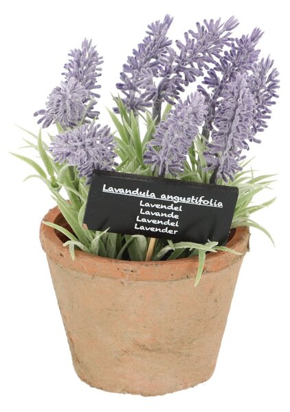 Sztuczny kwiat (wysokość 17,5 cm) Lavender – Esschert Design