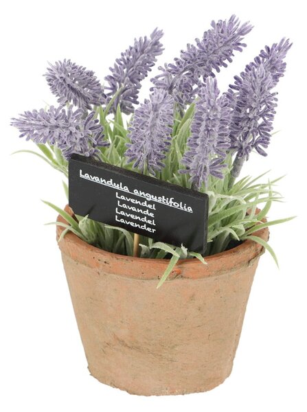 Sztuczny kwiat (wysokość 17,5 cm) Lavender – Esschert Design