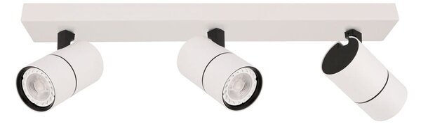 LACONI spoty regulowane białe na listwie 3xGU10 SPL-2813-3B-WH