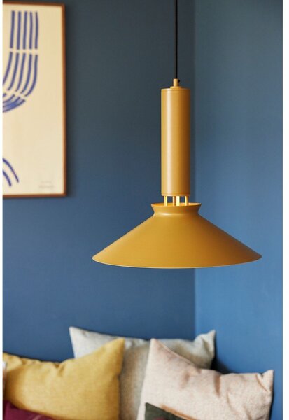 Pomarańczowa lampa wisząca ø 40 cm Coney – Hübsch