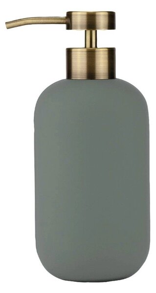 Zielony ceramiczny dozownik do mydła 200 ml Lotus – Mette Ditmer Denmark