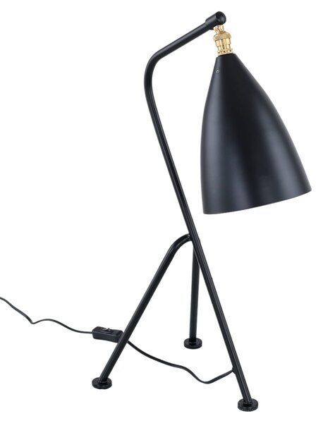 SOTTO lampa biurkowa stołowa czarna regulowana 1xE27 MTE2066/1