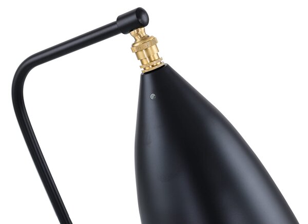 SOTTO lampa biurkowa stołowa czarna regulowana 1xE27 MTE2066/1