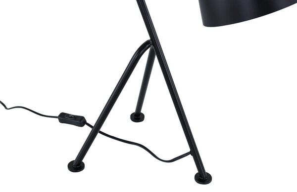 SOTTO lampa biurkowa stołowa czarna regulowana 1xE27 MTE2066/1