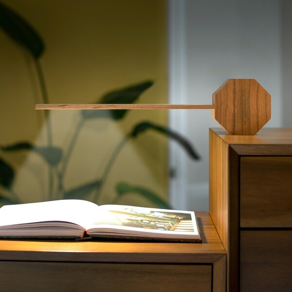 Cyfrowy budzik stołowy Octagon One LED – Gingko