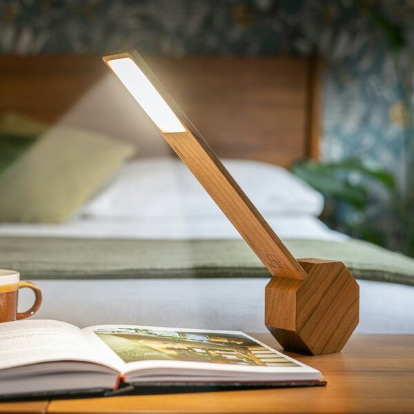 Cyfrowy budzik stołowy Octagon One LED – Gingko