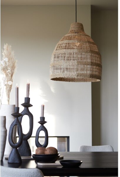 Lampa wisząca z kloszem z trawy morskiej ø 50 cm Sagar – Light & Living