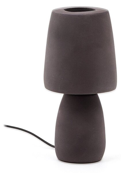 Ciemnobrązowa lampa stołowa (wysokość 30 cm) Tandy – Kave Home