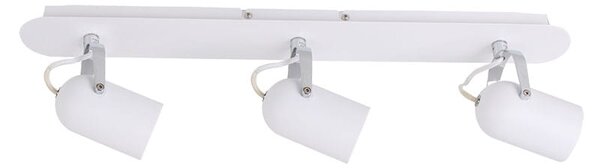 LUMEN lampa sufitowa biała z reflektorkami 3xGU10 FH31143-AJ13