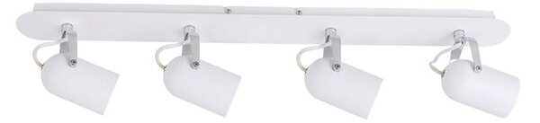 LUMEN lampa sufitowa biała z reflektorkami 4xGU10 FH31144-AJ13