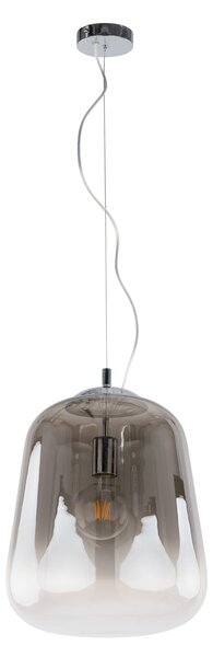 LANILA lampa wisząca szklana szkło dymione przechodzące w przezroczyste 1xE27 MD-1712-4