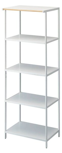 Stalowy regał w matowym białym kolorze 60x170x46,5 cm Tower – YAMAZAKI