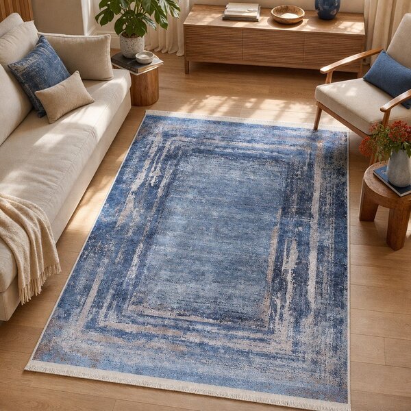 Niebieski dywan 80x150 cm – Mila Home