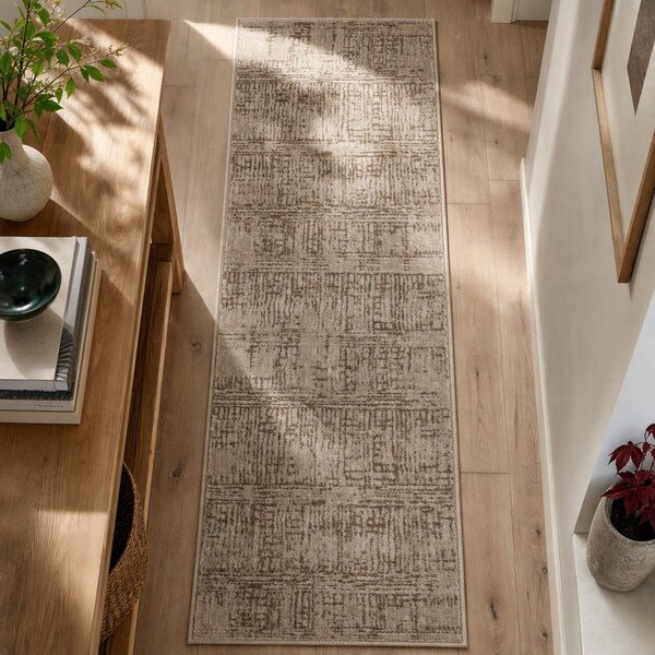 Brązowy/beżowy chodnik 80x200 cm Terrain – Hanse Home