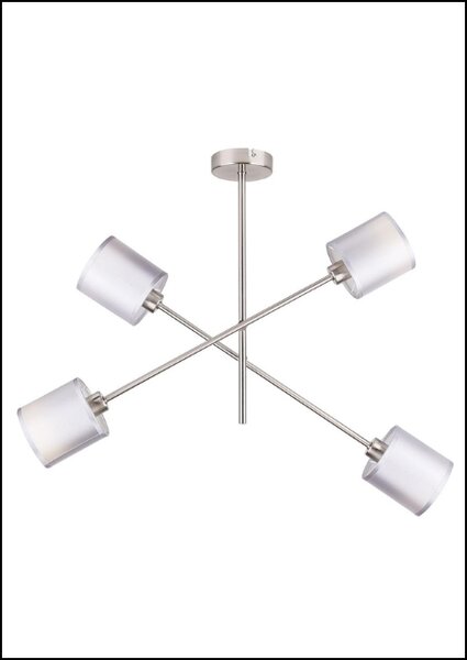 Biała lampa wisząca - 3X K249 A5-A63