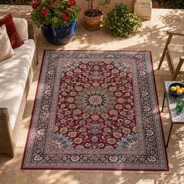 Czerwony dywan odpowiedni na zewnątrz 120x180 cm Kadi – Hanse Home