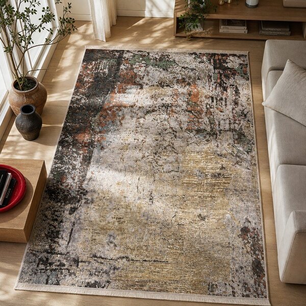 Brązowo-beżowy dywan 80x150 cm – Mila Home