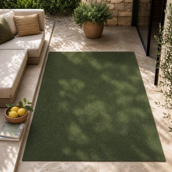 Zielony dywan odpowiedni na zewnątrz 150x80 cm – NORTHRUGS
