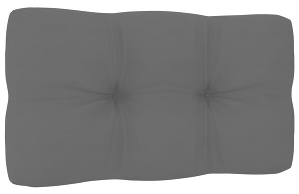 Poduszka na sofę z palet, antracytowa, 70x40x10 cm