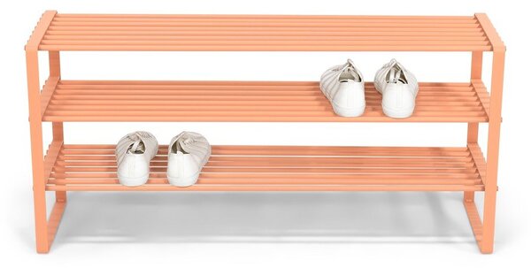 Łososiowa stalowa szafka na buty 100x48,5x29 cm Rex – Spinder Design