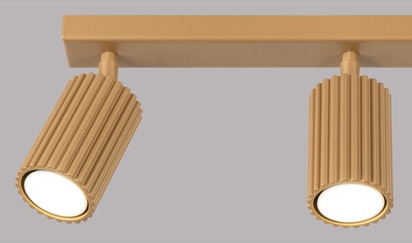 Lampa punktowa w kolorze złota 6,5x45 cm Gleam – Sollux
