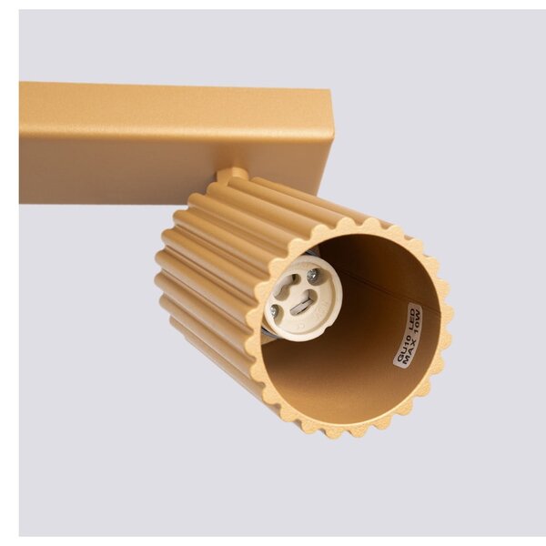 Lampa punktowa w kolorze złota 6,5x45 cm Gleam – Sollux