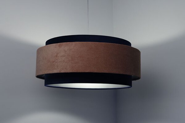 Niebiesko-różowa designerska lampa wisząca - A353 C3-W03
