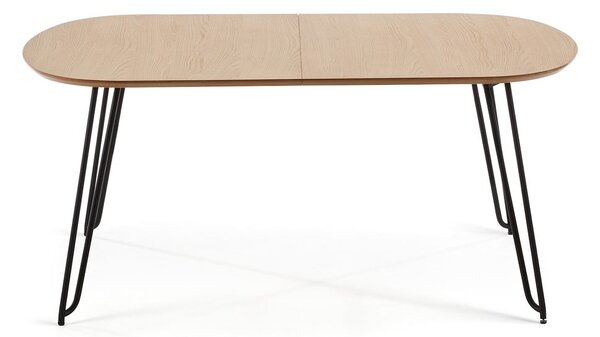Rozkładany stół w dekorze dębu 90x140 cm Novac – Kave Home
