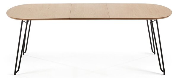 Rozkładany stół w dekorze dębu 90x140 cm Novac – Kave Home