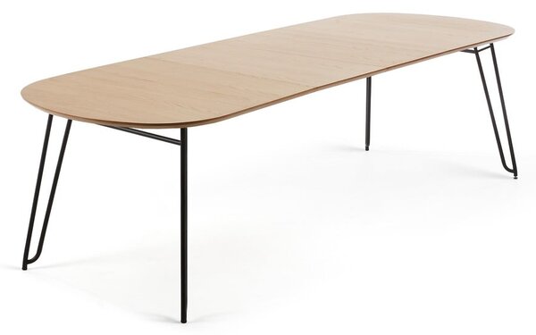 Rozkładany stół w dekorze dębu 90x140 cm Novac – Kave Home