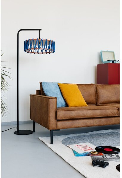 Jasnobrązowa sofa ze sztucznej skóry Scandic Rate