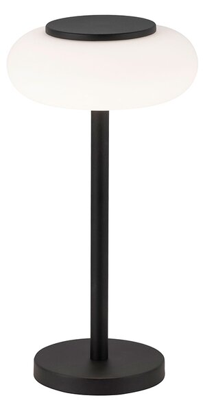 Smart tafellamp zwart met afstandsbediening - Loena Oswietlenie wewnetrzne