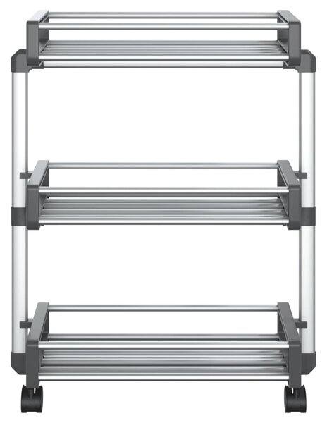 Wózek do przechowywania, 59x20x75 cm, aluminium