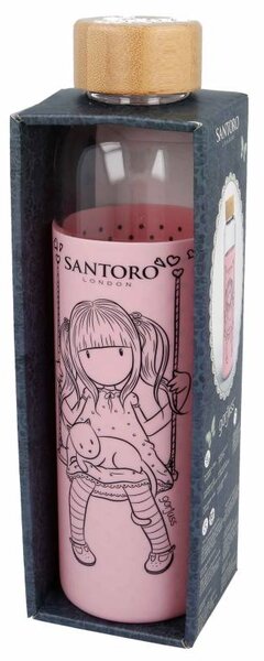 Santoro Garjuss - Butelka na wodę ze szkła 585 ml