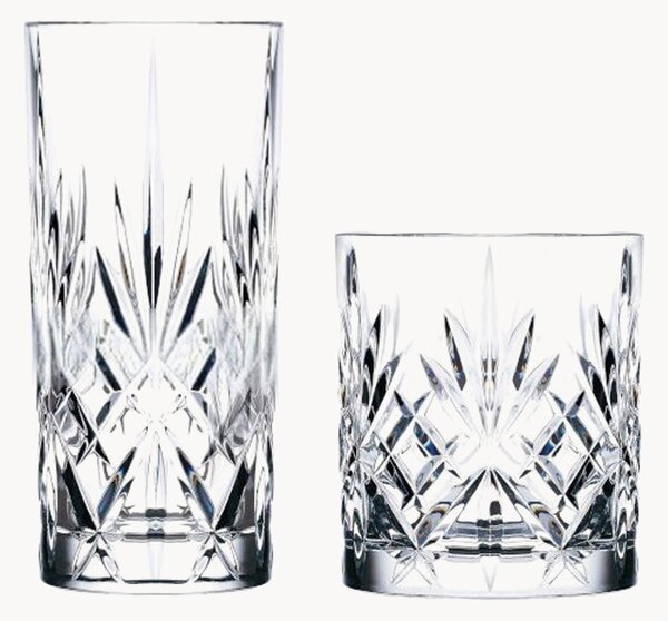 Szklanka do whisky i koktajli Melodia, 8 szt