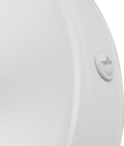 Biały kinkiet ø 15 cm Ellie – LAMKUR