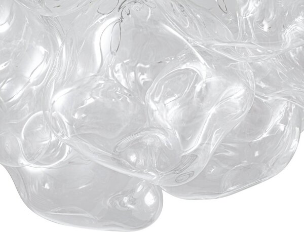 Lampa sufitowa Diborah Lucande, możliwość ściemniania, przezroczysty / transparentny, salon / jadalnia, szkło, design