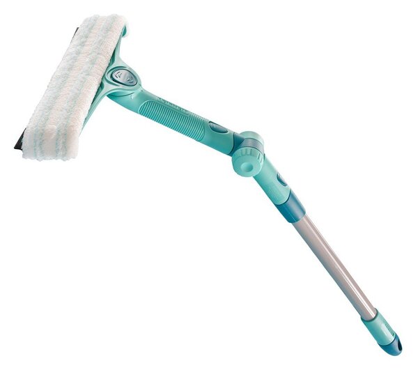 Zielona teleskopowa ściągaczka do szyb 71 cm 4in1 FlexReach – LEIFHEIT